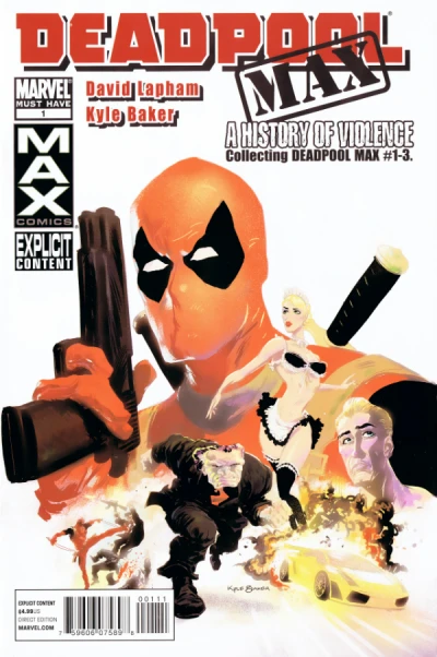 Deadpool MAX: A History of Violence (2011) - Series 