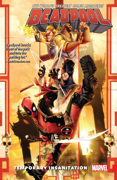 Deadpool: World's Greatest: Temporary Insanitation (2016) - Series 