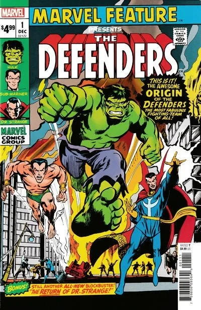 Defenders: Marvel Feature No. 1 Facsimile Edition (2019) - Series 
