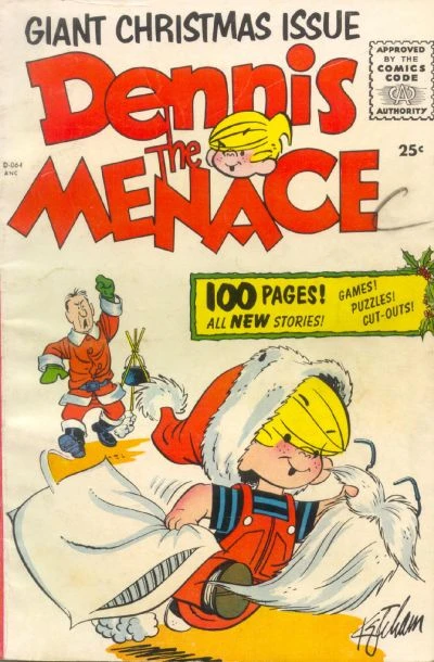 Dennis the Menace Christmas Issue (1955) - Series 