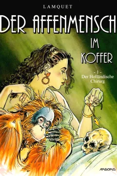 Der Affenmensch im Koffer