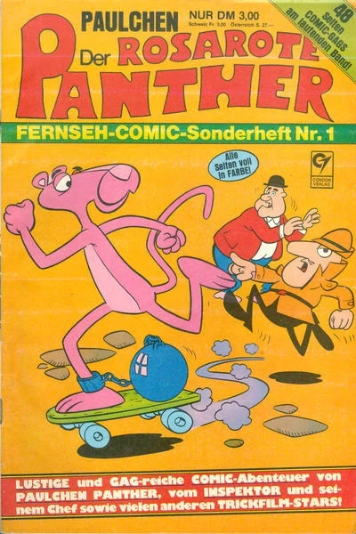 Der Rosarote Panther Fernseh-Comic-Sonderheft (1986) - Series 