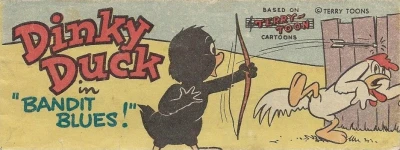 Dinky Duck in "Bandit Blues" (1961) - Series 