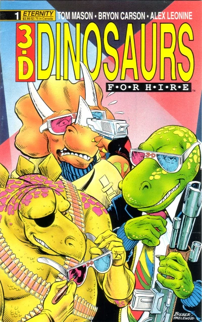 Dinosaurs For Hire 3-D (1988) - Series 