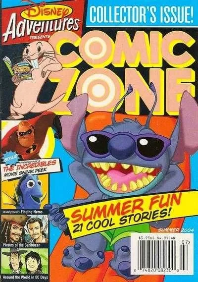 Disney Adventures Comic Zone (2004) - Series 