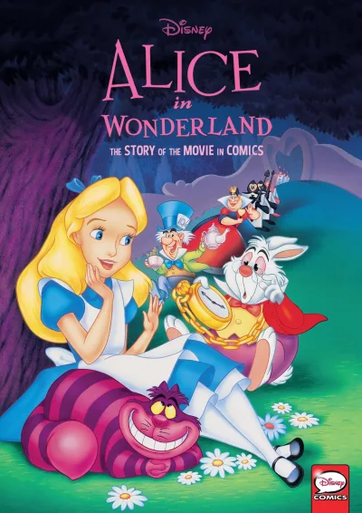 Disney Alice in Wonderland: The Story of the Movie in Comics (Hardcover, 2020) - Series 