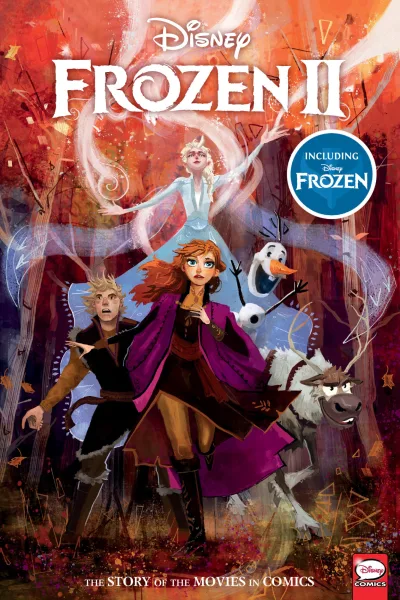 Disney Frozen and Frozen 2: The Story of the Movies in Comics (2020) - Series 