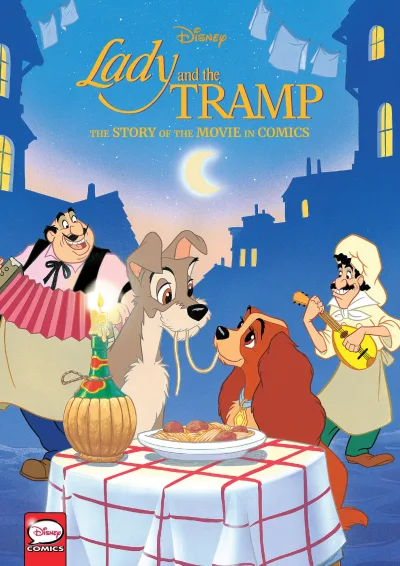 Disney Lady and the Tramp: The Story of the Movie in Comics (Hardcover, 2020) - Series 