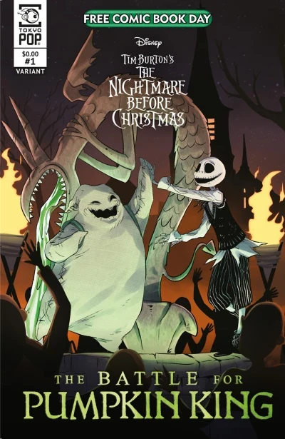 Disney Tim Burton's The Nightmare Before Christmas: The Battle for Pumpkin King (FCBD) (2023) - Series 