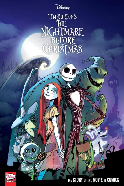 Disney Tim Burton's The Nightmare Before Christmas: The Story of the Movie in Comics (Hardcover, 2020) - Series 