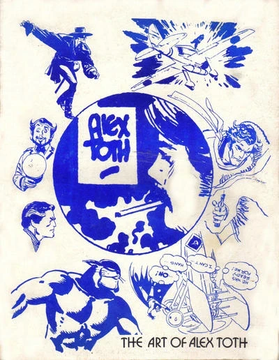Display of Art Work by Alex Toth (1977) - Series 