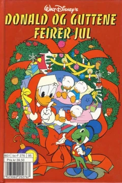 Donald og guttene feirer jul