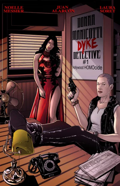 Donna Manicotti Dyke Detective (2020) - Series 