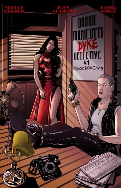 Donna Manicotti Dyke Detective (2020) - Series 