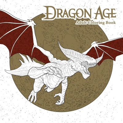Dragon Age Adult Coloring Book (2017) - Series 