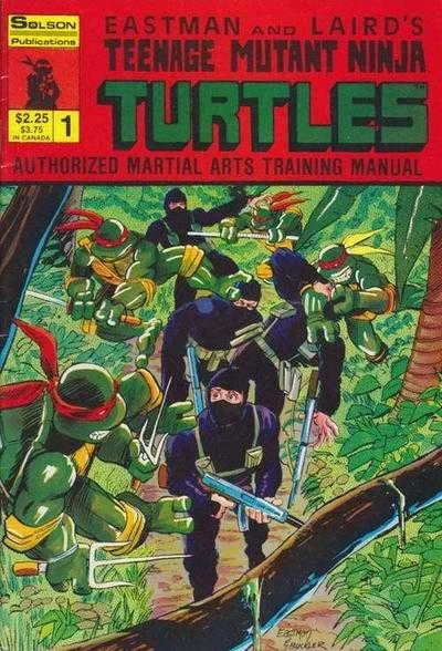 Eastman and Laird's Teenage Mutant Ninja Turtles Authorized Martial Arts Training Manual (1986) - Series 