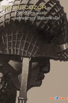 Ein Stern aus Schwarzer Baumwolle