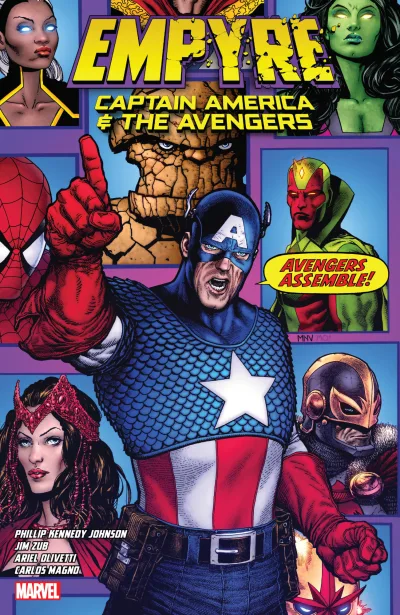 Empyre: Captain America & The Avengers (Trade Paperback, 2020) - Series 