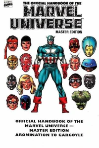 Essential Official Handbook of the Marvel Universe Master Edition