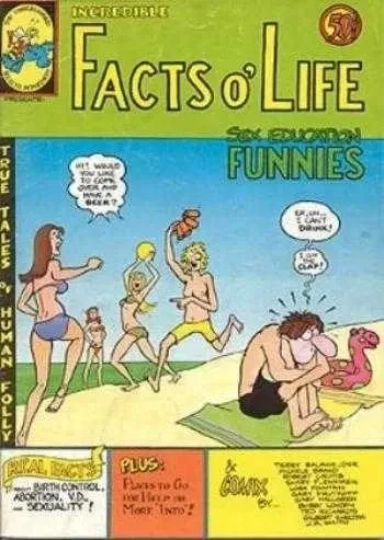Facts O' Life Sex Education Funnies (1972) - Series 