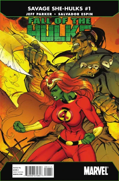 Fall of the Hulks: The Savage She-Hulks (2010) - Series 