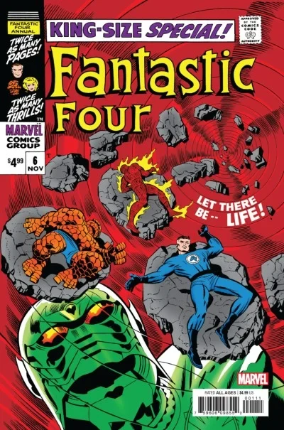Fantastic Four Annual No. 6 Facsimile Edition (2020) - Series 