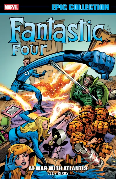 Fantastic Four Epic Collection: At War With Atlantis (Trade Paperback, 2020) - Series 