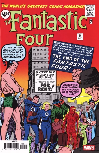 Fantastic Four No. 9 Facsimile Edition (2025) - Series 