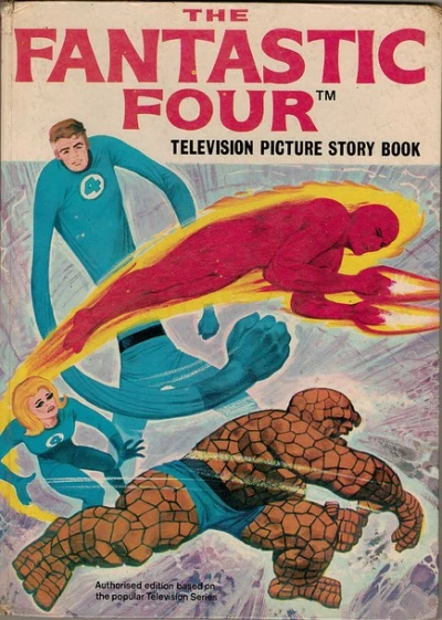 Fantastic Four Television Picture Storybook (Hardcover, 1969) - Series 