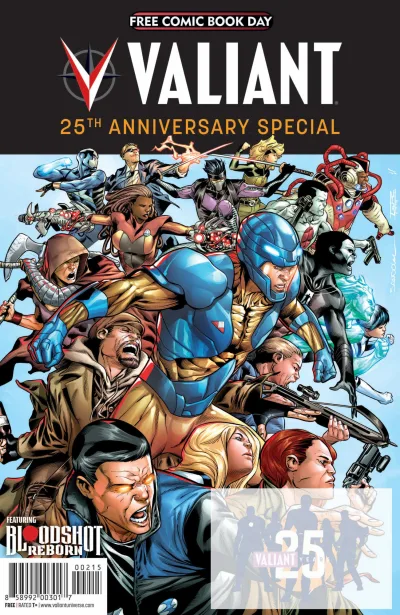 Valiant 25ᵗʰ Anniversary Special (FCBD) (2015) - Series 