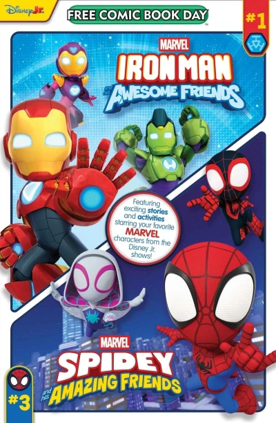 Iron Man & His Awesome Friends/Spidey & His Amazing Friends (FCBD) (2025) - Series 
