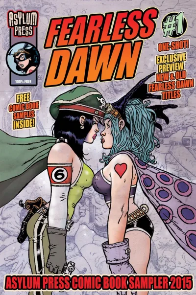 Fearless Dawn / Asylum Press (FCBD) (2015) - Series 