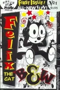 Felix the Cat in Black and White