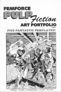 Femforce Pulp Fiction Art Portfolio