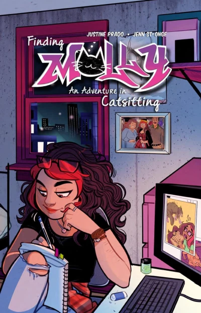 Finding Molly: An Adventure In Catsitting: A Graphic Novel For Artists and Cat Lovers (2017) - Series 
