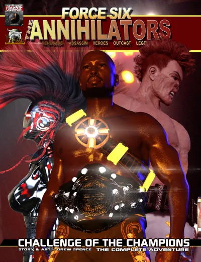 Force Six, The Annihilators: Challenge of The Champions The Complete Adventure (2018) - Series 
