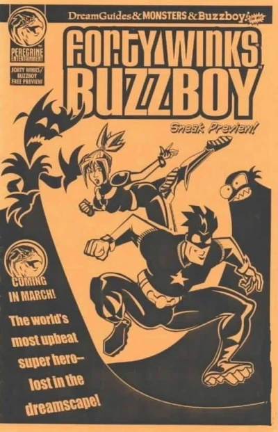 Forty Winks Buzzboy Sneak Preview Ashcan (1999) - Series 