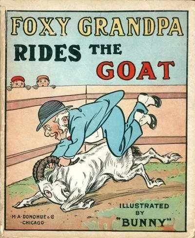 Foxy Grandpa Rides the Goat, Foxy Grandpa Sparklets Series (1908) - Series 
