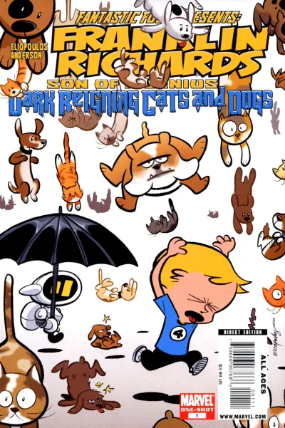 Franklin Richards: Dark Reigning Cats And Dogs (2009) - Series 