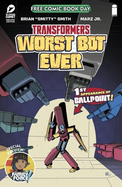 Transformers Worst Bot Ever (FCBD) (2025) - Series 