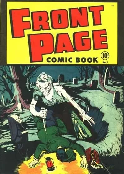 Front Page Comic Book (1945) - Series 