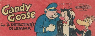 Gandy Goose in "A Detective's Dilemma" (1961) - Series 