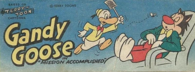 Gandy Goose in "Mission Acomplished" (1961) - Series 