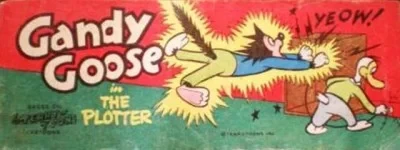 Gandy Goose in "The Plotter" (1950) - Series 