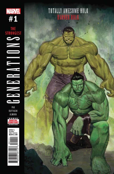 Generations: Banner Hulk & Totally Awesome Hulk (2017) - Series 