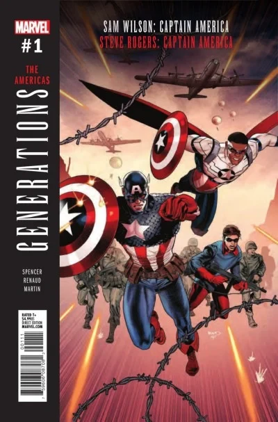Generations: Sam Wilson: Captain America & Steve Rogers: Captain America (2017) - Series 