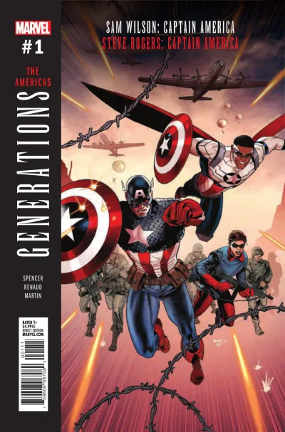 Generations: Sam Wilson: Captain America & Steve Rogers: Captain America (2017) - Series 