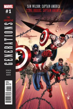 Generations: Sam Wilson: Captain America & Steve Rogers: Captain America