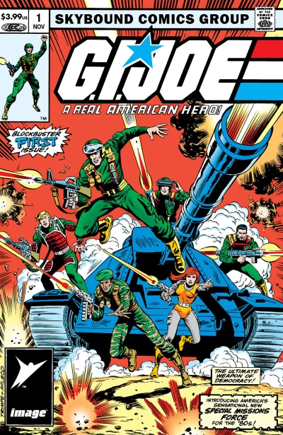 G.I. Joe A Real American Hero #1 Larry Hama Cut (2023) - Series 