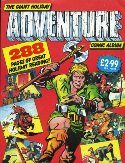 Giant Holiday Adventure Comic Album (Trade Paperback, 1989) - Series 